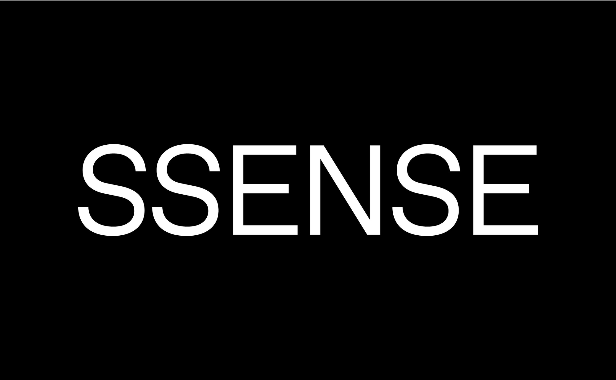 SSENSE logo design