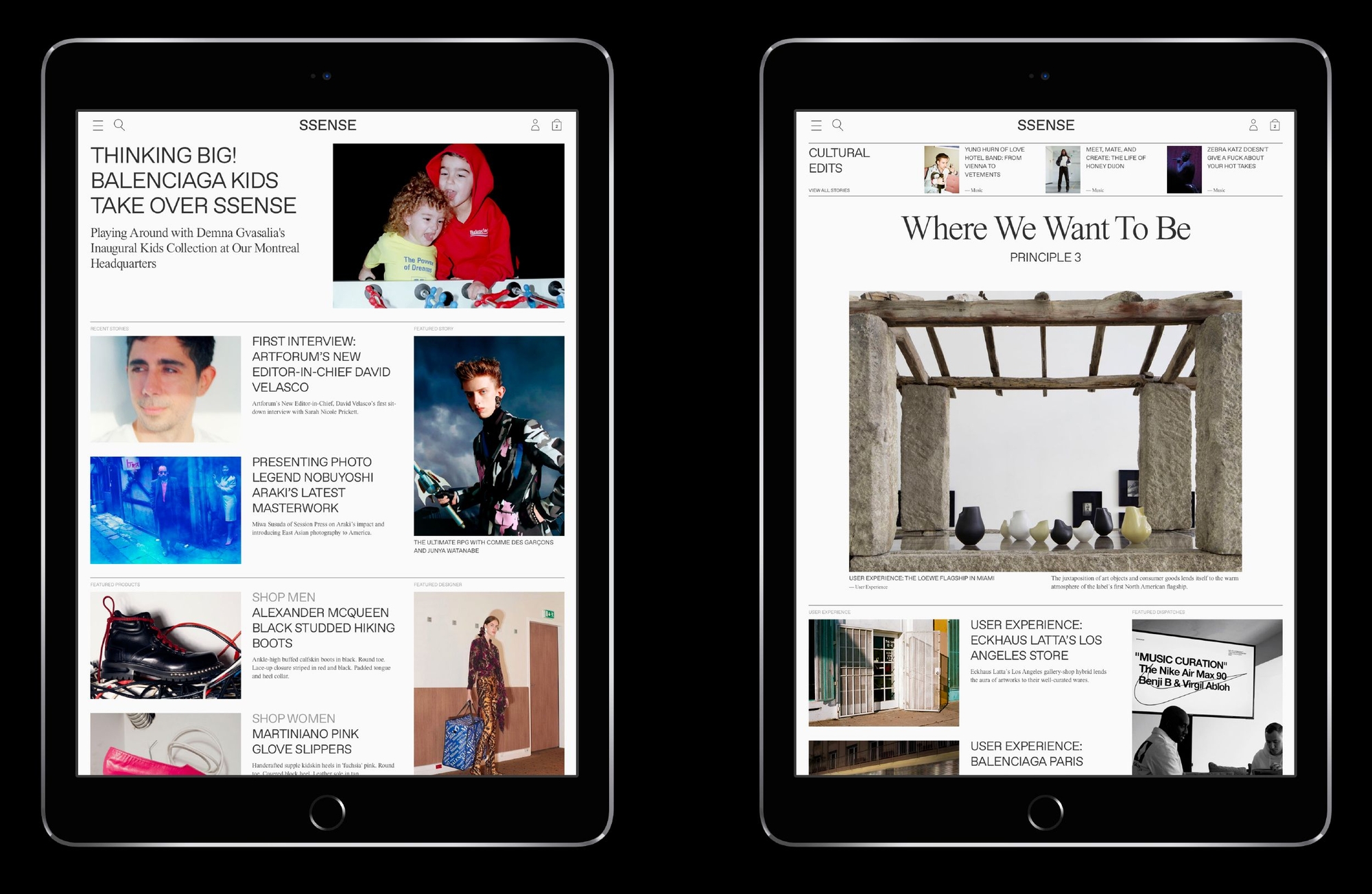 SSENSE design system