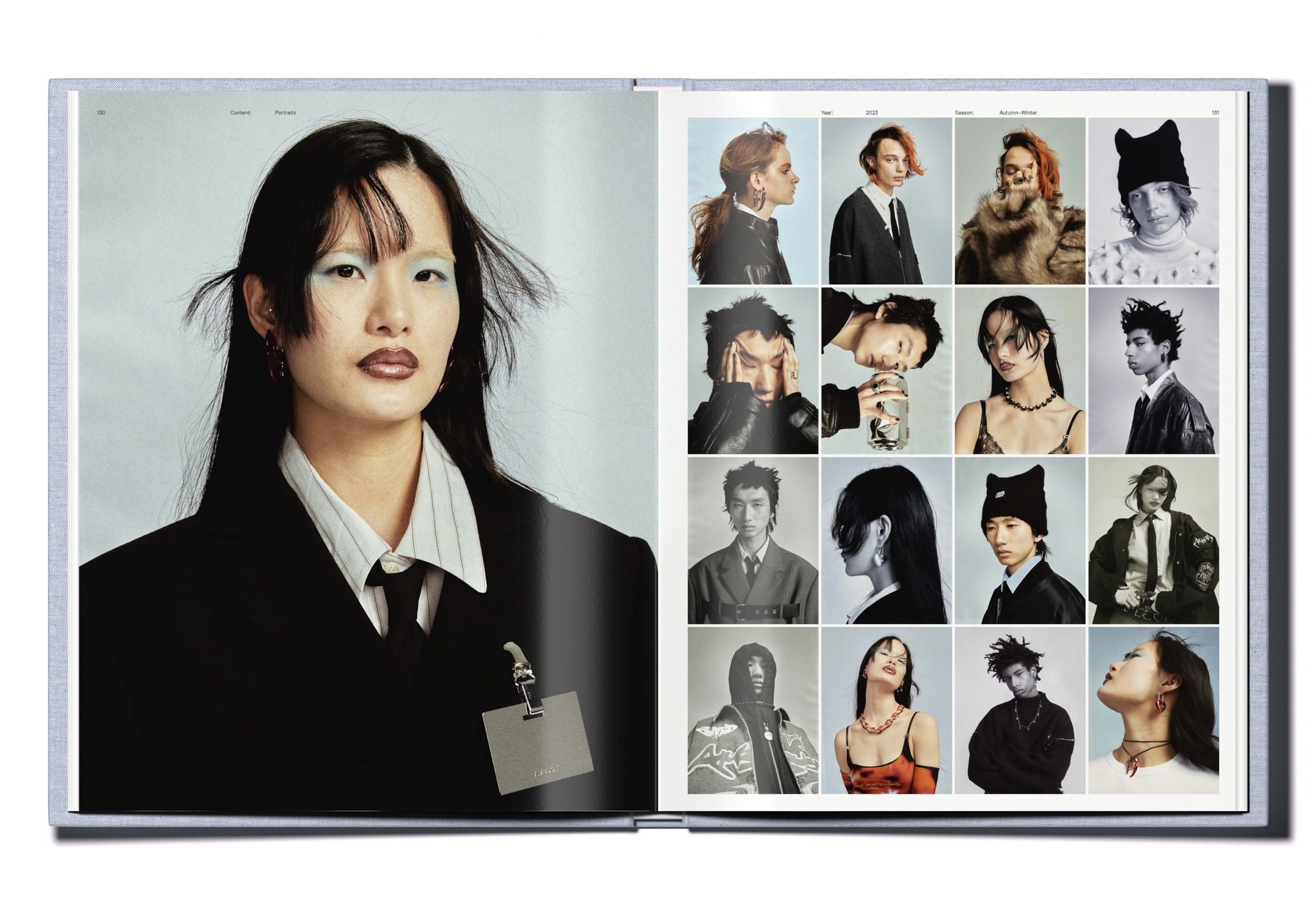 Portraits spread from the AMBUSH monograph
